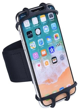Wristband Phone Holder, Universal Cell Phone Armband for Running Walking 360° Rotation Forearm Wrist Workout Sports Arm Band Fits Samsung Galaxy A16 A15 A14 A13 A03s iPhone 16e 16 15 14 13 12 Pro Max