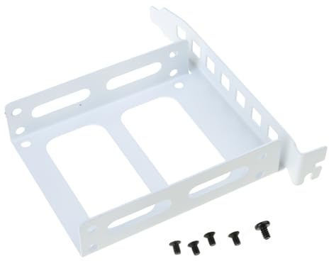 RWAJZAX 2 5/3 5 pulgadas soporte para discos duros bandeja de metal adaptador de montaje unidades internas kits de montaje rack