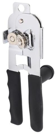 Dpofirs Abrelatas de Seguridad Abrelatas Manual Ergonómico Fácil de Limpiar para Uso Doméstico y Exterior
