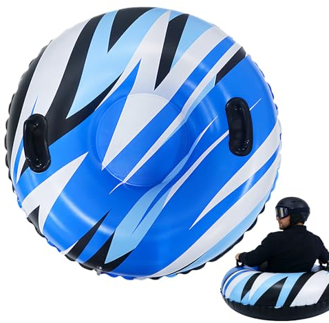 Trineo Tubular - Tubo de Nieve | Trineo Inflable, Juguete de trine Grueso Inflable de PVC Resistente para niños y Adultos, Tubo de Nieve, Juguete para Adultos, Amantes, Familia, Mujeres, Hombres, Ado