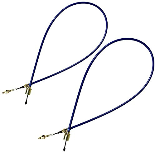 AB Tools 2 x Cable de Freno de Remolque de Larga Vida para Alko Sistemas de Revestimiento Exterior Desmontable 1030mm