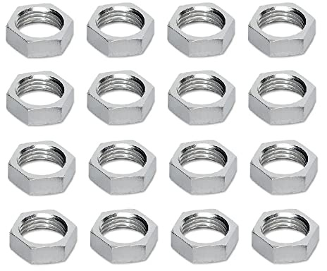 TERF® M3 Half Lock Hex Nut M3 (3mm) Stainless Steel A2 (304) Hex Lock Nuts - Pack of 50