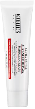 KIEHL'S Ultra Facial Advanced Repair Barrier Cream, 50 ml, intensiv pflegende Gesichtscreme für sehr trockene, empfindliche Haut, mit kolloidalem Hafer-Mehl