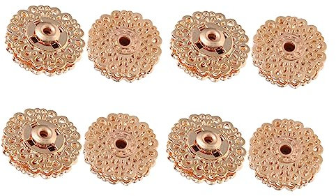 SEWOART 10 Paar Kippschalter Kleidung versteckter Knopf Verschlüsse Druckknöpfe mantelknöpfe trachten knöpfe Schnalle für Kleidung unsichtbare Schnappschüsse Metall Verschluss Zubehör
