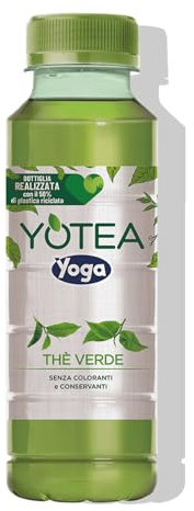 YOGA Yotea Thè Verde The Freddo Confezione da 12 Bottiglie PET da 360 ml