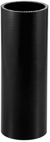 X AUTOHAUX 1 Pz 60mm 2.35 ID 200mm 7.8 Lunghezza 0 Gradi Nero Auto Silicone Tubo Refrigerante Tubo Universale