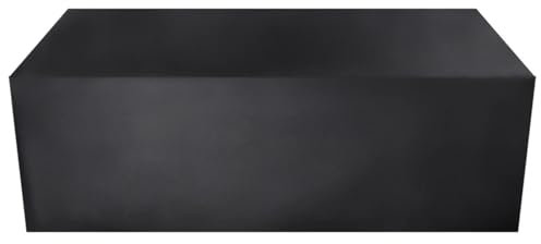 ZIBOXI 130 größe Garten Terrasse Schutzhülle Oxford Tuch Möbel Staub Abdeckung Rattan Tisch Und Stuhl Sofa wasserdichte Regen Abdeckung(Black,68X68X72cm)
