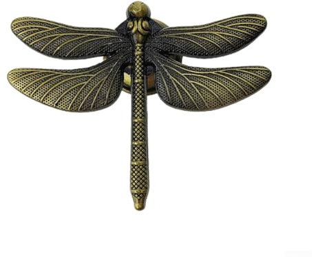Ragonfly Türknäufe aus Zinklegierung, perfekt für Kinderzimmer (Antikbronze)