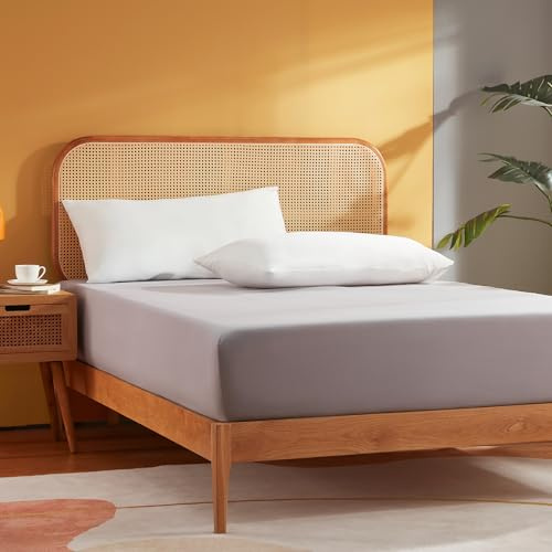 Sonive Super King Fitted Sheet,30cm Large Pocket Wrinkle-Resistant OEKO-TEX