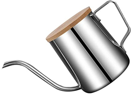 CIYODO Kaffeetasse Espressokanne Schwanenhalstopf Herd Wasserkocher Schwanenhals-kaffeekocher Wasserkocher Für Den Herd Wasserkocher Mit Langem Auslauf Mini-kaffeekocher Rostfreier Stahl