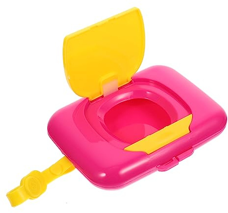 Abaodam Portable Feuchttücher Box Für Junge Mädchen Praktischer Wischspender Für Kinderwagen Und Krippen Staubdicht Tragbar Für Unterwegs Und Zuhause