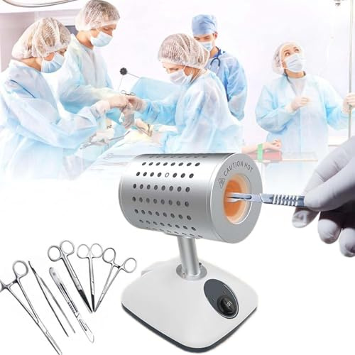 Autoclave Électrique De Laboratoire, Stérilisateur Infrarouge À Scalpel, Stérilisateur À Boucle D'inoculation À 825 °C, For Tubes À Essai, Seringues, Tubes, Aiguilles Et Régulateurs(900S(diameter35mm)