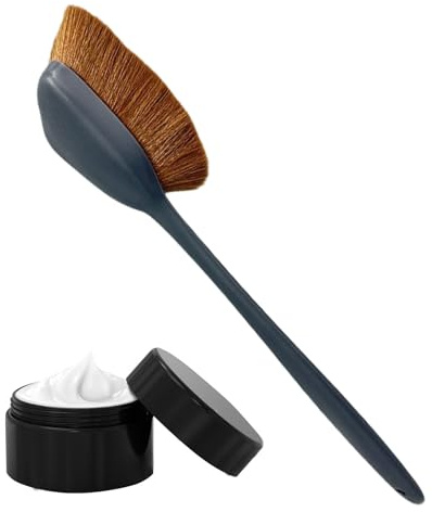 Renchey Applicador De Autobronceador Para La Espalda,Aplicador De Crema Para La Espalda - Herramienta Mango Largo Y Brocha Corporal Maquillaje