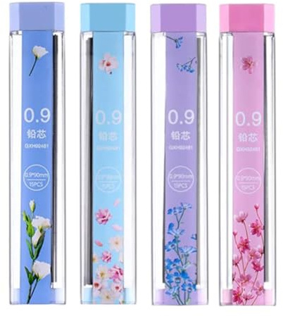 ALCXAZS Lápiz mecánico plástico lindo no es fácil de romper accesorios de pintura bocetos herramientas educativas sólidas superficie lisa