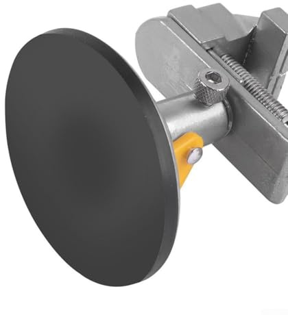 Mini-Tischschraubstock mit Saugfuß für Handwerk, Modellbau, 360° drehbar, Klemme aus Aluminiumlegierung für Schmuck, Elektronik, Hobby-Projekte (ohne Schrauben)