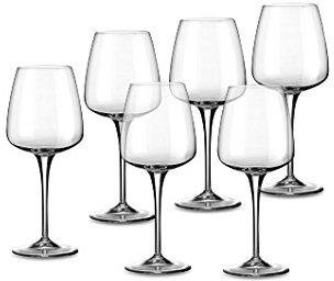 Bormioli Rocco Bicchiere da Vino Bianco Aurum - in Vetro - 350 ml - 6 Pezzi