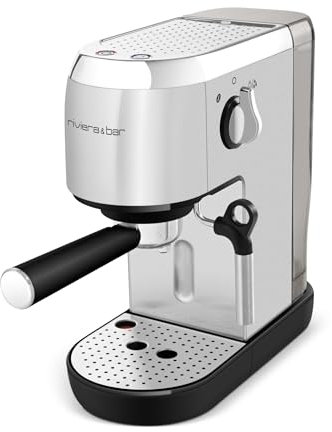 Riviera-et-Bar Machine à Expresso Compacte Inox BCE350