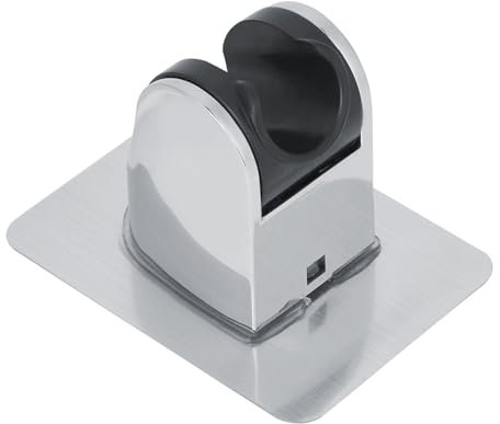 Adjustable Shower Head Holder Bracket Wall Mount - Chrome Adhesive Bidet Sprayer for Handheld Showerhead | Space-Saving Bathroom Accessories 170cm