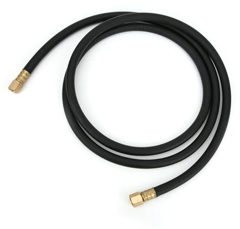 1/4 Inch Industrial Welding Gas Hose with Union Nut for Inert Gases Argon Nitrogen CO2 Compressed Air - 2.0M Gas Cylinder Coupling Kit for MIG MAG Welding