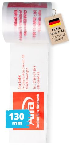 419 ALFA - Descente de gouttière temporaire, 1 pièce, extérieur, flexible en film polyéthylène, ultra stable en substitut du conduit définitif, Ø 130 mm Rouleau pratique de 100 m
