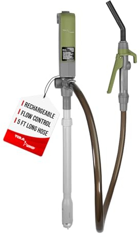 TERA PUMP High Volume Portable Gas Can Pump, 2nd Gen