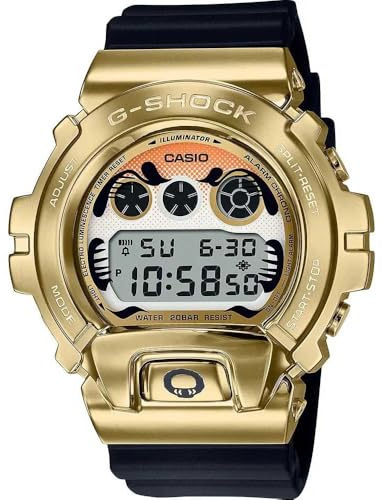 Casio Orologio Digitale al Quarzo Uomo con Cinturino in Plastica GM-6900GDA-9ER