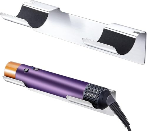 XILIMEN Glätteisen Halterung Ohne Bohren Lockenstab Wandhalterung Halter, Föhn Halterung Ohne Bohren, Glättbürste Lockenstab Halter, Edelstahl Wand Haar-Heißluftfön Styler Zubehör Haartrocknerhalter
