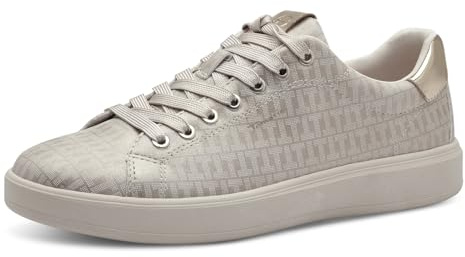 Tamaris dam 1-23720-43 sneakers, elfenben METALLIC, 42 EU, Elfenben metallic, 42 EU