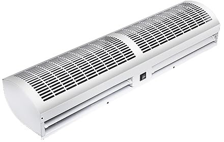 Ventilatore commerciale a parete a cortina d'aria con interruttore magnetico per porta, super potente, ventilatore da interno per uso esterno a risparmio energetico (100 cm)