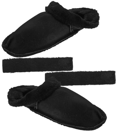 WRITWAA Solette Calde per Scarpe Invernali Fodera Rimovibile in Peluche Inserti Caldi per Zoccoli Protezione Antipiega per Scarpe da Lavoro Solette Invernali Ammortizzate