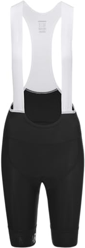 Gore WEAR Damen Swiftride Kurze Trägerhose, Schwarz, XS EU