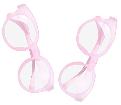 JOINPAYA Lot de 2 Lunettes Garçon et Filles Anti-Lumière Bleue Protection Oculaire pour Ordinateur et Téléphone Monture Légère Rose Filtre UV pour Jeux Vidéo et Lecture Confort
