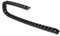 sourcing map R18 10mm x 15mm schwarz Plastik Kabel Schleppkette Drahtträger 1M Länge für CNC DE de