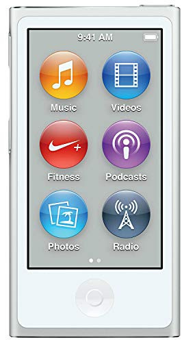 M-Player iPod Nano 7th Generation 16gb Purple (Generic Headset and Charging Cord) Packaged in Plain White Box