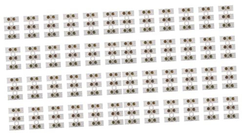 TEHAUX 2 Sätze 3-positionen-klemmenblock Hochleitfähige Schnellanschluss-kabelklemmen Einfach Zu Verwenden Und Zu Installieren 30 Stück * 2