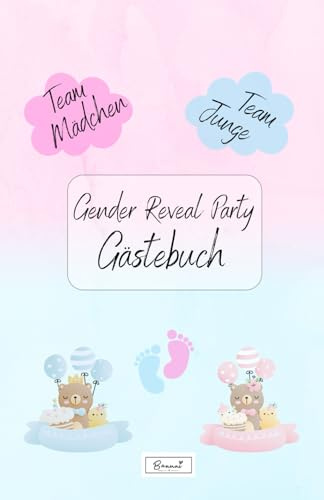 Gender Reveal Gästebuch: Das Ratebuch für Gäste