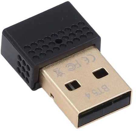 Adaptador Bluetooth USB para PC, Receptor Dongle Bluetooth 5.4 para 11/10/8.1, Receptor y Transmisor Bluetooth para Computadora Portátil, Mouse, Teclado, etc.