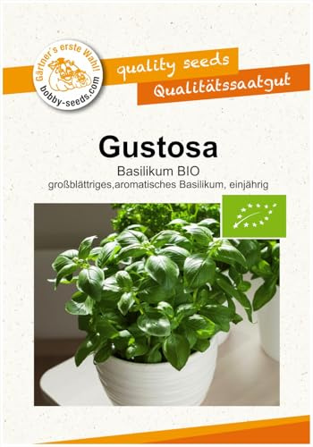 Bio-Kräutersamen Basilikum Gustosa Portion