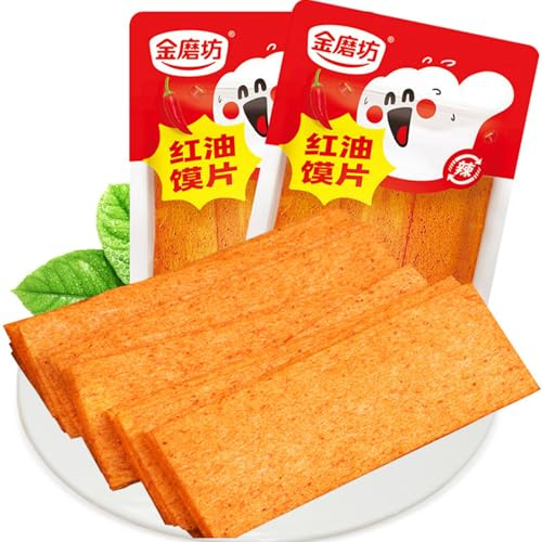 BaiLiSnacky Bastoncini latiao Latiao Snack Piccanti E Piccanti. – Snack Autentico Cinese | Vegetariano | Piccante & Saporito（70g×2pcs）