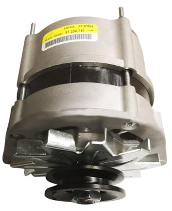 Sogoparts Lichtmaschine 01184026 01184022 kompatibel mit Deutz Motor AG L4 D2011 Kompatibel mit Atlas Radlader AR105 AR80 AR95 AR65 AR75 4.1 Kompatibel mit Schaeffer Teleskoplader 9660 9380