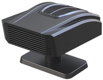Rrlihjgu Chauffage Voiture Portable | 150w Dégivrage et Désembuage Pare-Brise Portable | Chauffage Efficace pour Dégivrage Rapide Véhicule Camion Camping-Car | Utilisation Automobile Camion