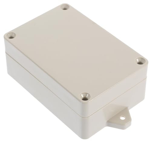 Lurrose Weatherproof Outdoor Electrical Junction Box Lightweight Portable Cable Connector Enclosure for Street Garden Flood Lights Easy Installation Indoor Outdoor Use