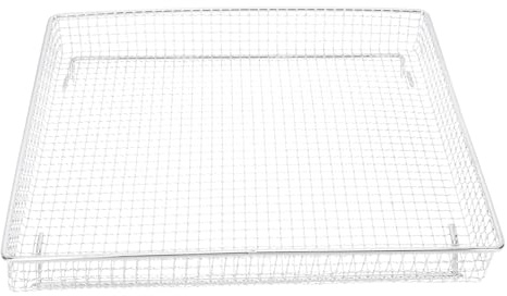 MUSISALY Rejilla para Enfriar Pasteles de Acero Inoxidable Multipropósito Resistencia a Roturas, Bandeja Antiadherente Adecuado para Freidora de Aire y Hornear