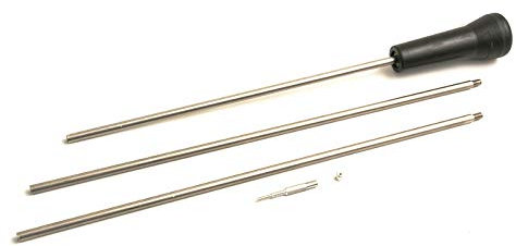 VFG Putzstock 3-Teilig ab Kaliber 7 mm mit M5-Innengewinde und Kugellager