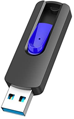 JUANWE 256GB USB Drive, Thumb Drive USB 3.0 Flash Drive USB Storage Flash Drive 256 GB, Retractable Slide Jump Drive for Expand Capacity & Data Storage