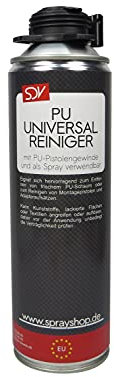 SDV Chemie PU Universal Schaum Reiniger 1x 500ml Montageschaumreiniger Bauschaumreiniger NBS Pistolenreiniger
