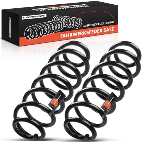2x Federn Fahrwerksfeder Hinten Kompatibel mit Octavia II Combi 2.0L 2005-2013 Superb II 1.6L 1.9L 2008-2010 Superb II Kombi 1.6L 1.9L 2009-2015 Replace# 1K0511115BT