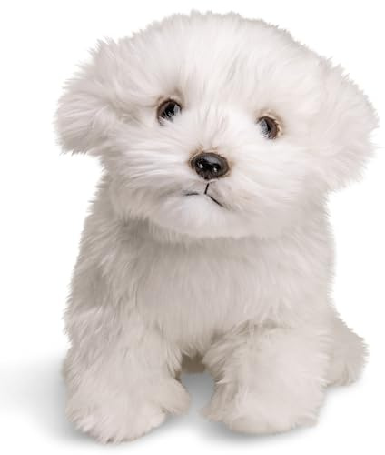Uni-Toys - Malteser (ohne Leine) - 26 cm (Länge) - Plüsch-Hund, Haustier - Plüschtier, Kuscheltier