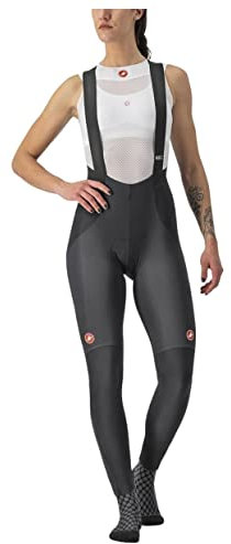 CASTELLI Damen Sorpasso Ros W Bibtight Leggings, Schwarz, L EU
