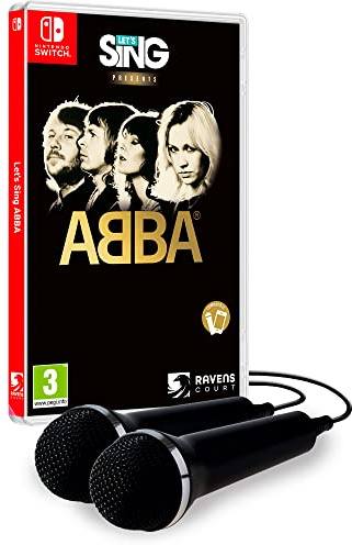 Ravenscourt Let's Sing: ABBA – Doppel-Mikrofon-Bundle/Schalter, USB